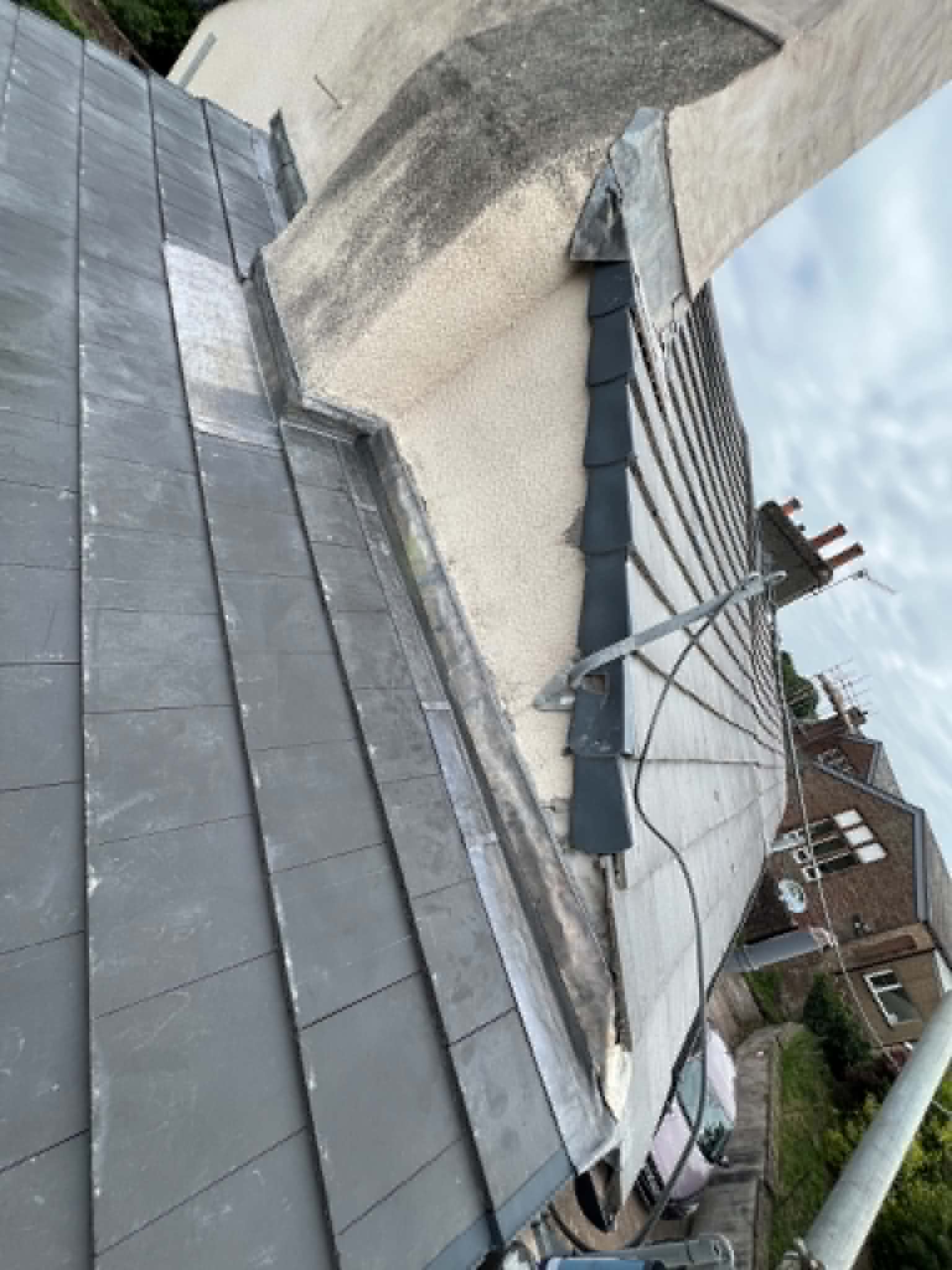 Roofing work