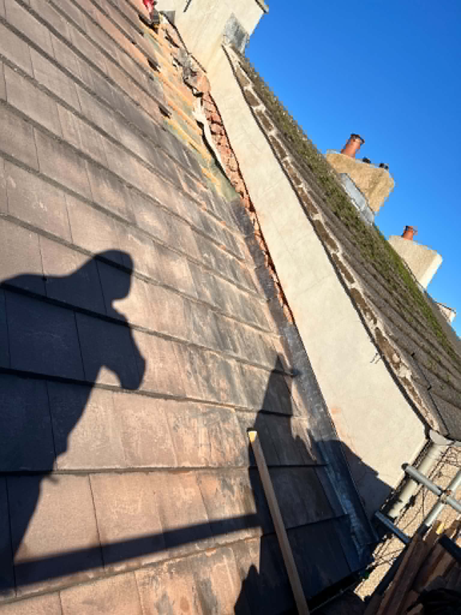 Roofing work